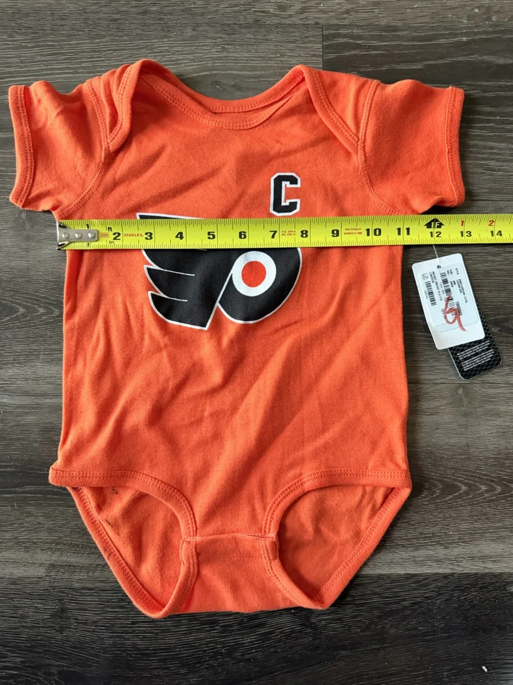 NWT Mitchell& Ness INFANT Philadelphia Flyers NHL LINDROS Size 6/9 Months